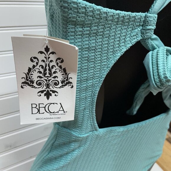 Becca by Rebeca Virtue Women's One Piece Swimsuit Size M Bathing Suits - Picture 6 of 8